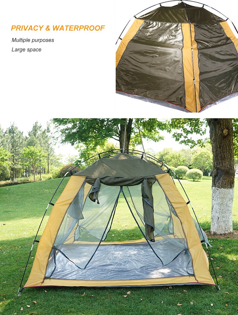 Cheap Goat Tents Outdoor Tent Camping Gauze Net Tent Breathable Sunscreen Ventilation Insect Prevention 3 4 People Camping Fishing Tent   